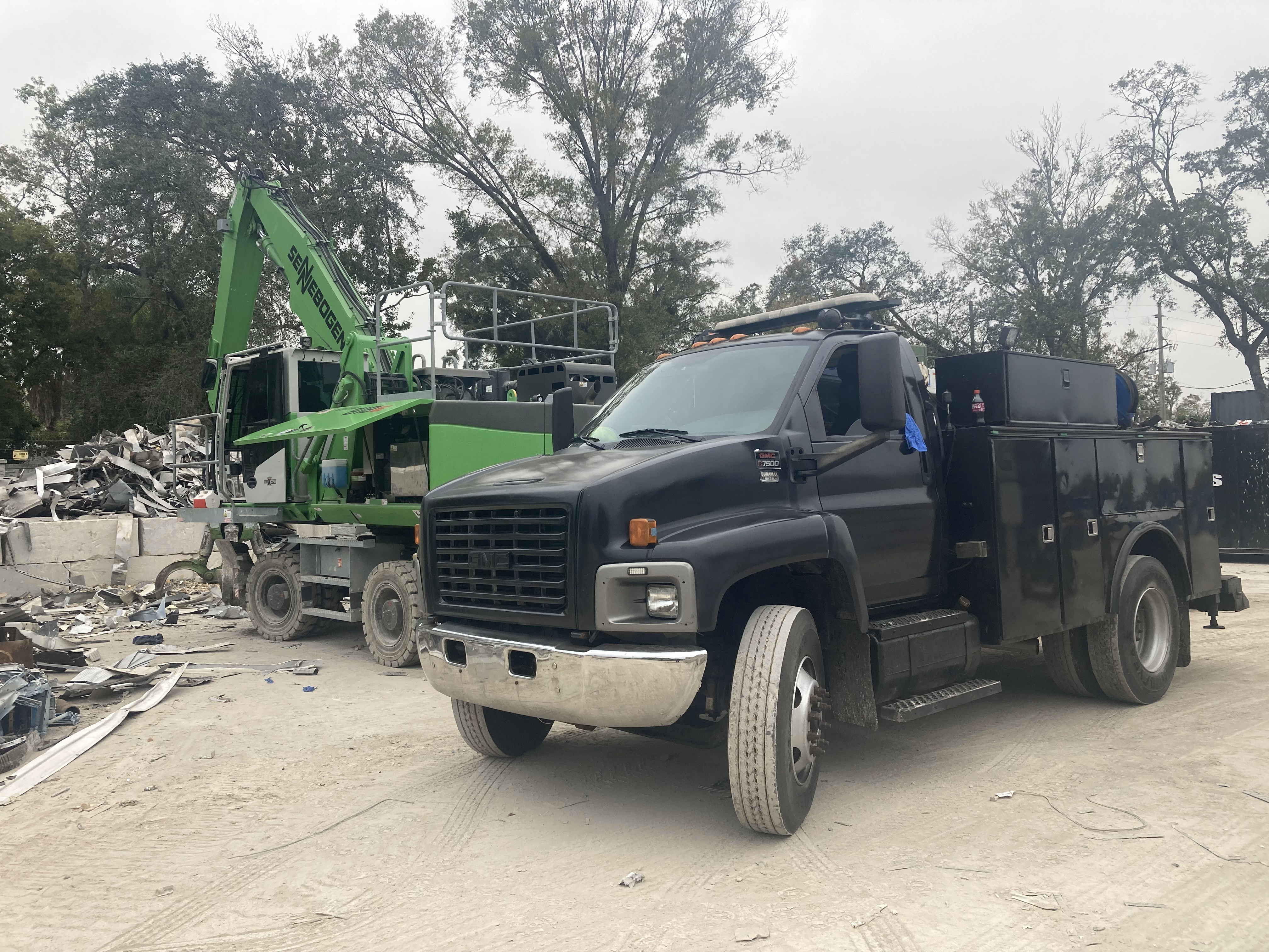 Sennebogen Onsite Heavy Equipment Repair Orlando Tampa Florida
